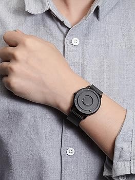 Amazon.com: EUTOUR Magnetic Bead Analog Watch - Stainless